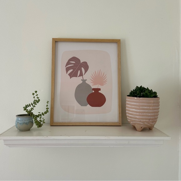 Framed Plant Art Print - Picture 2 of 5